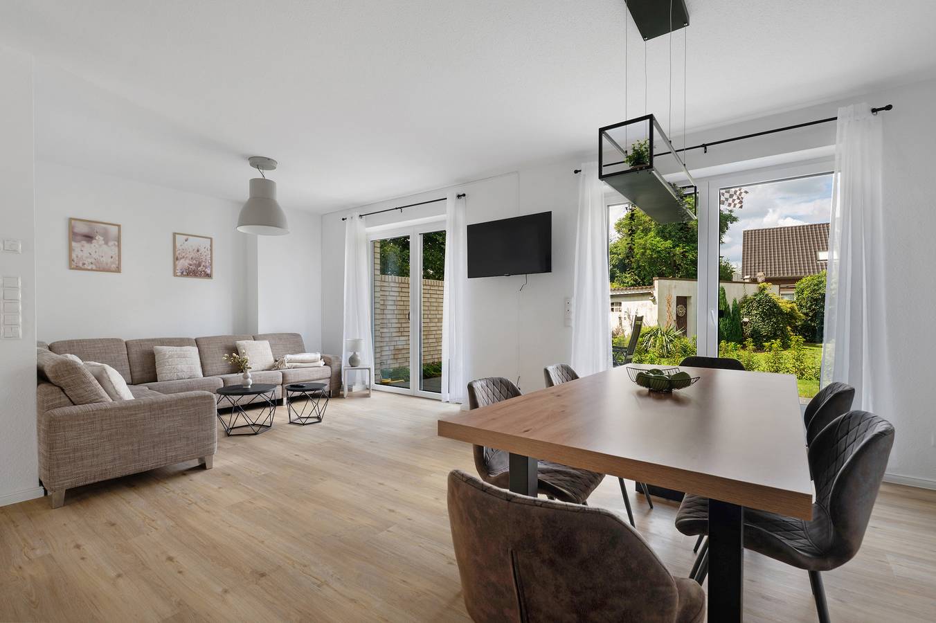 Ferienhaus 'Das Strandhaus' mit privater Terrasse, privatem Garten und Wi-Fi in Lembruch, Landkreis Diepholz