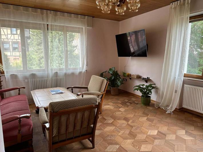 Ferienwohnung für 5 Personen, mit Sauna und Ausblick sowie Garten in Wetterau - 3