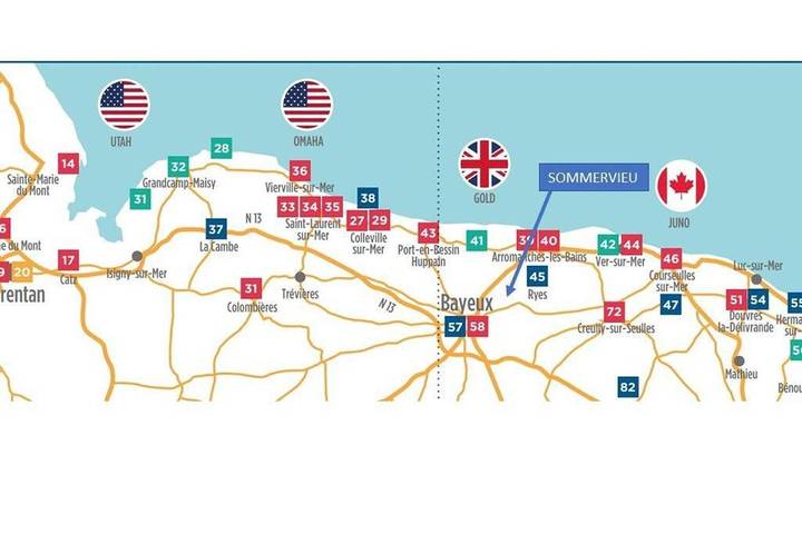 Location de vacances pour 7 personnes, avec jardin et vue à Sommervieu - 3