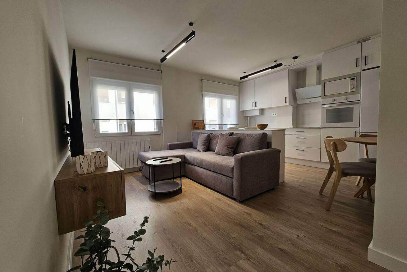 Appartement entier, Charmant appartement d'une chambre à proximité des sites culturels de Gijón in Distrito Centro (Gijón), Gijón
