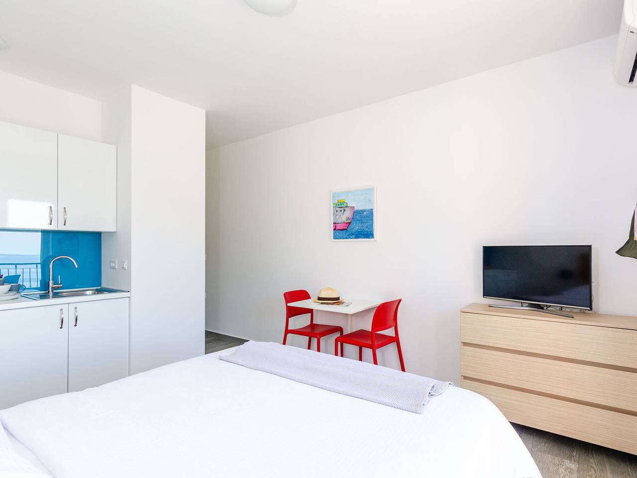 Entire apartment, Apartments Villa Lukas - ''No.7'' Studio Apartment with Balcony and Sea View in Cavtat, Cavtat (Dalmatia)