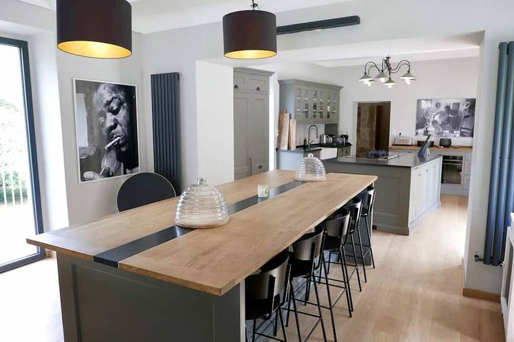 Maison de campagne pour 16 personnes, avec jardin à Les Mages - 2