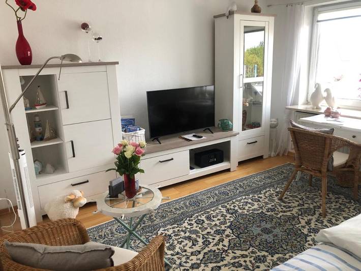 Ferienwohnung für 2 Personen, mit Terrasse und Garten sowie Ausblick in Tönning