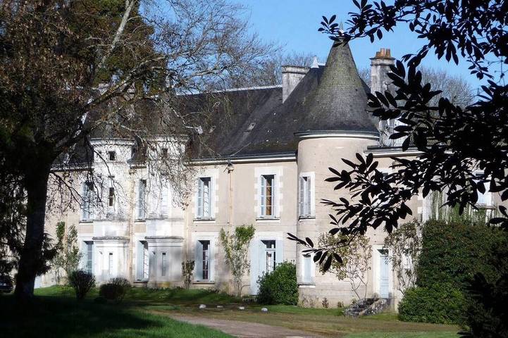 Château pour 15 personnes, avec Jardin en Indre-et-Loire