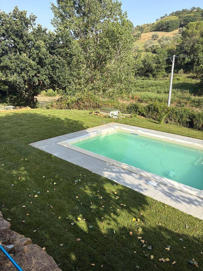 Casa vacanza per 4 persone, con Terrazza e Giardino nonché Piscina e Panorama a Piazza Armerina