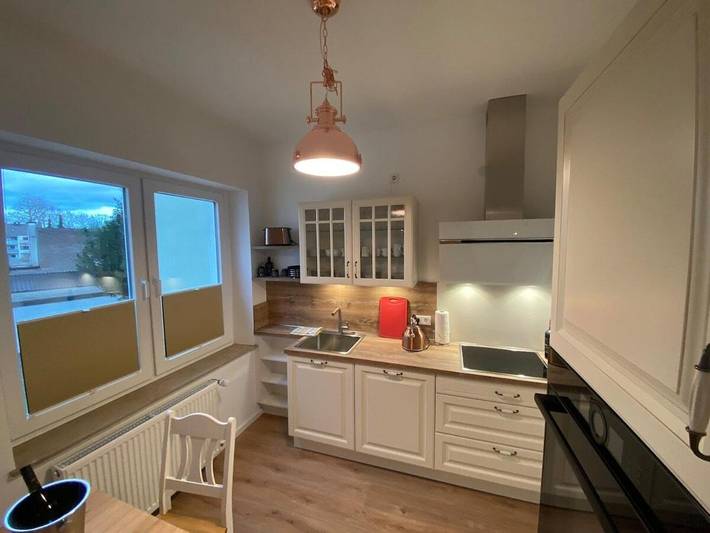Gîte pour 4 personnes, avec Terrasse ainsi que Jardin et Vue à Düsseldorf