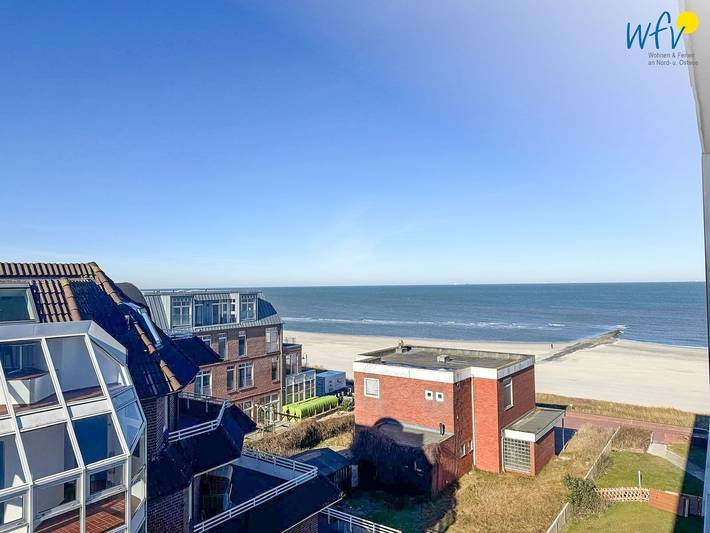 Ferienwohnung für 2 Personen, mit Balkon auf Wangerooge