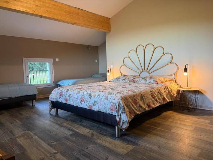 Location de vacances pour 8 personnes, avec balcon et vue à Doizieux - 3