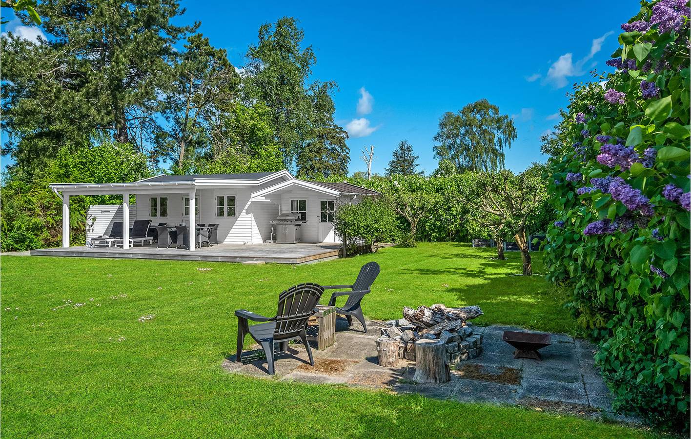 Holiday home for 4 people with terrace in Kulhuse, Frederikssund Region