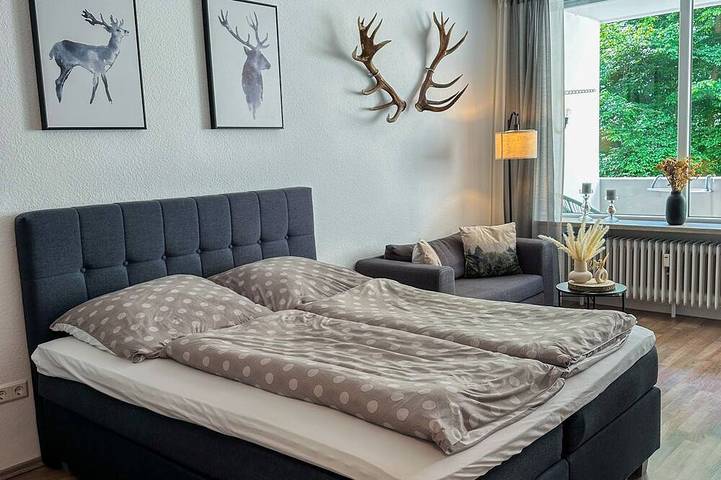 Appartement de vacances pour 3 personnes, avec sauna ainsi que balcon et piscine - 1