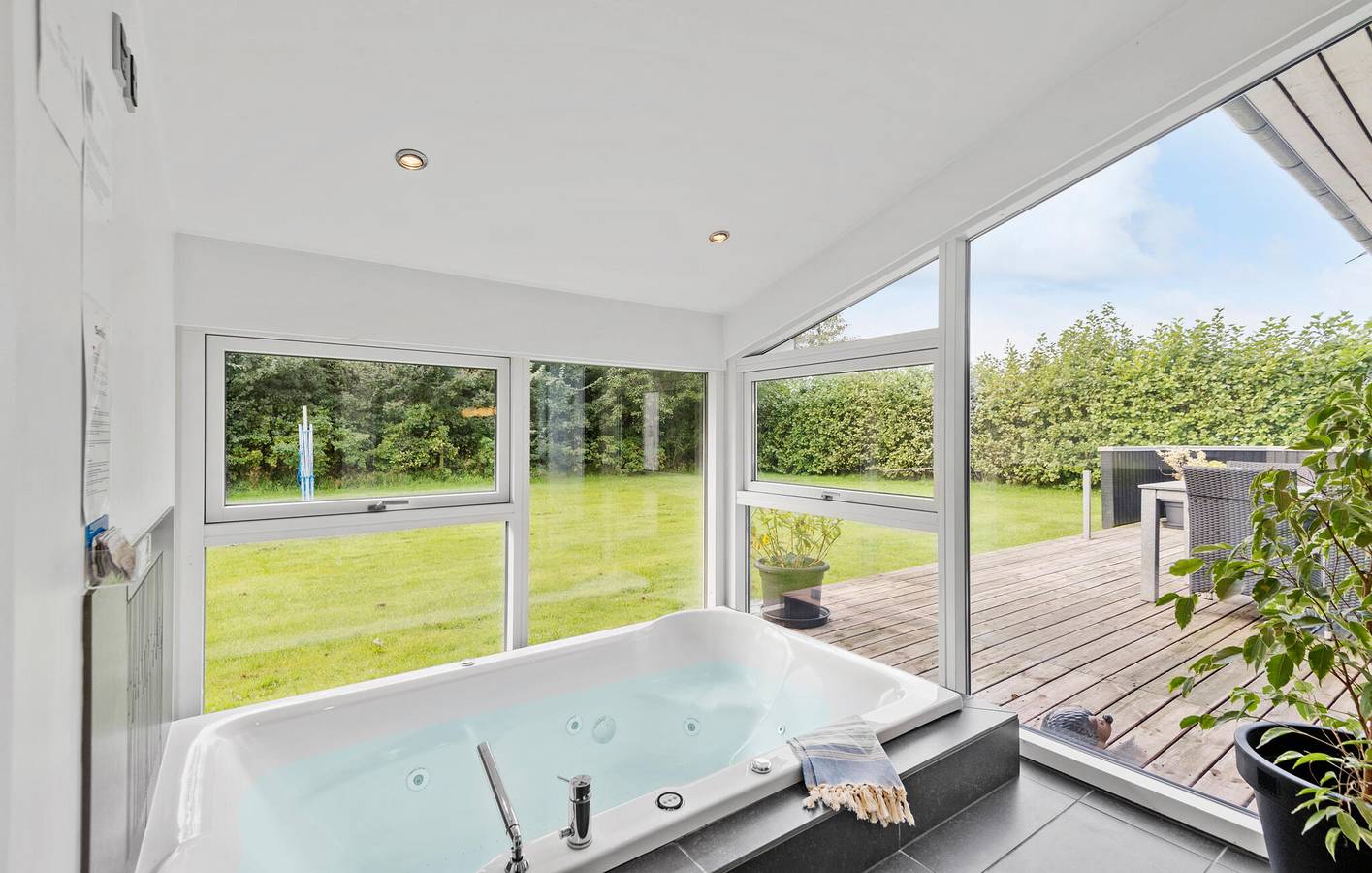 Ferienhaus für 8 Personen mit Sauna in Bork Havn, Ringkøbing Fjord