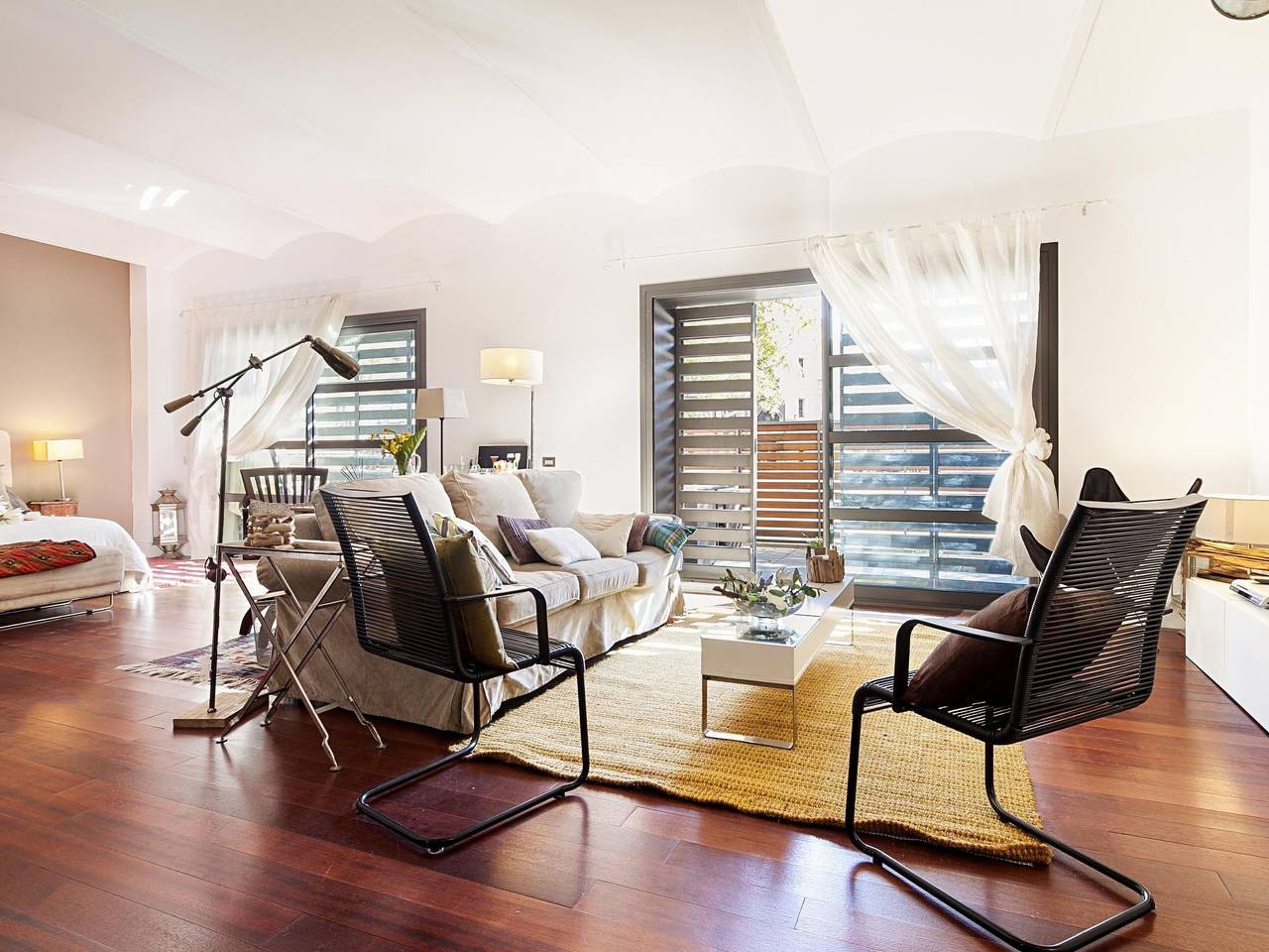 Geheel appartement, Großes Strand-Loft mit Terrasse in Barcelona Centre, Barcelona