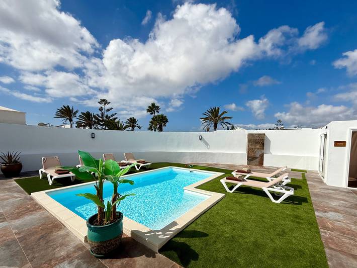 Chalet para 12 personas, con jardín, Se admiten mascotas en Lanzarote - 4