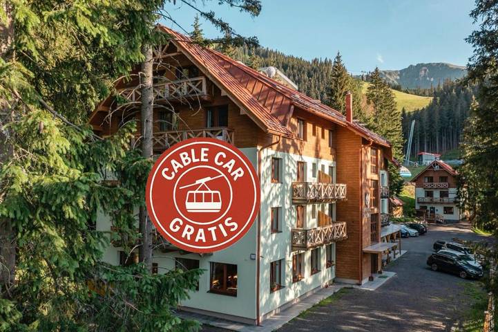 Hotel dla 2 osób, z jacuzzi i balkon oraz sauna w Demianowska Dolina
