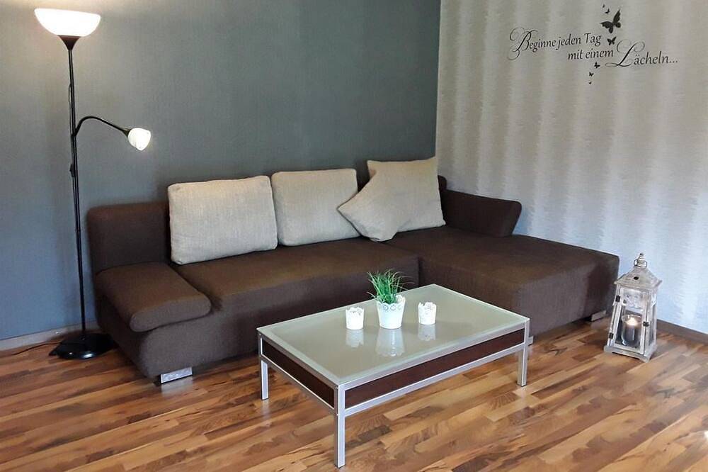 Ganze Wohnung, Ferienwohnung Hammenhof - Teufelstein, Dusche, Wc, 1 Schlafraum in Poppenhausen, Rhön-Hessen