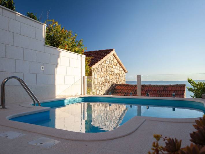 Ferienhaus für 5 Personen, mit Terrasse und Pool, mit Haustier in Makarska - 3