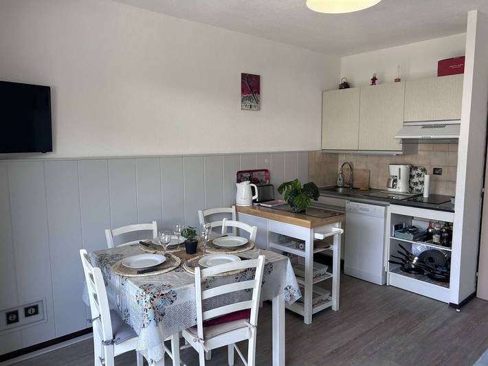 Appartement entier, T2 pour 4 pers avec Parking à Vielle-Aure in Vielle-Aure, Parc national des Pyrénées