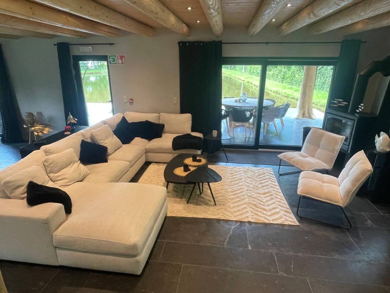 Chalet du pêcheur - Sauna und Hallenbad in Trois-Ponts, Luik en omgeving