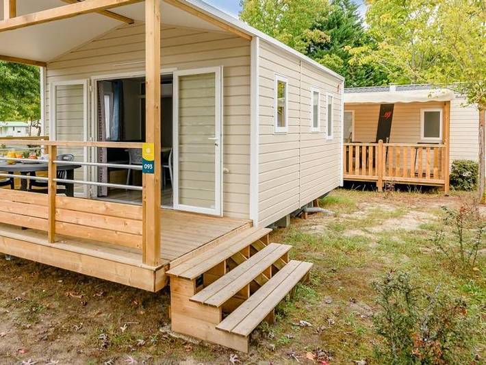 Camping l'Arbre d'Or  - Mobilhome 4 personnes - Mobil home 1 chambre confort - 20m² * 2/4 pers in Parentis-en-Born, Côte d’Argent