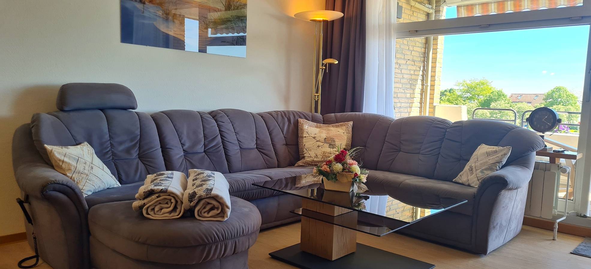 Ganze Ferienwohnung, Goldene Ruh - App. 205 - in unmittelbarer Strandlage mit Seeblickbalkon in Grömitz, Ostholstein