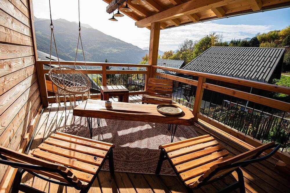 Chalet de Standing facing the mountains in La Côte-d'Aime, La Plagne-Tarentaise