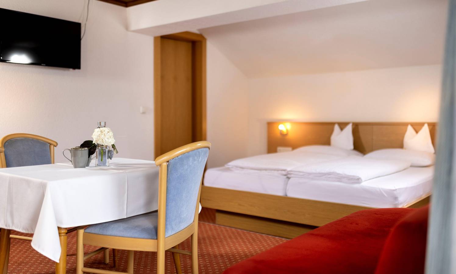 Porze Frühstück in Gailtaler Alpen, Obertilliach