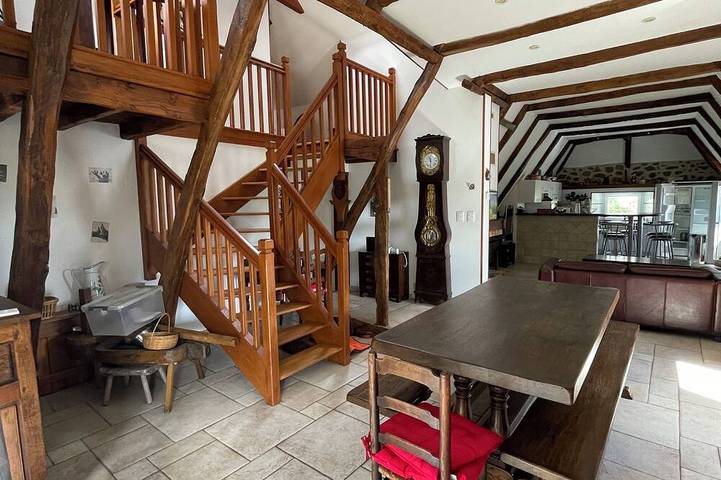 Maison de vacances pour 8 personnes, avec balcon et jardin, animaux acceptés