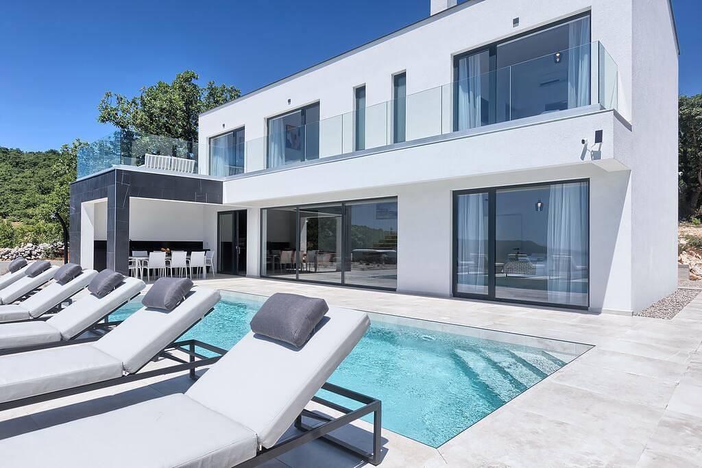 Villa für 8 Personen mit Garten in Labin, Ostküste Istrien
