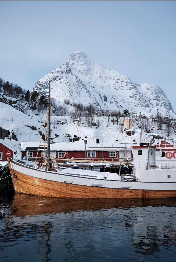 Gîte pour 4 personnes, avec jardin à Leknes - 3