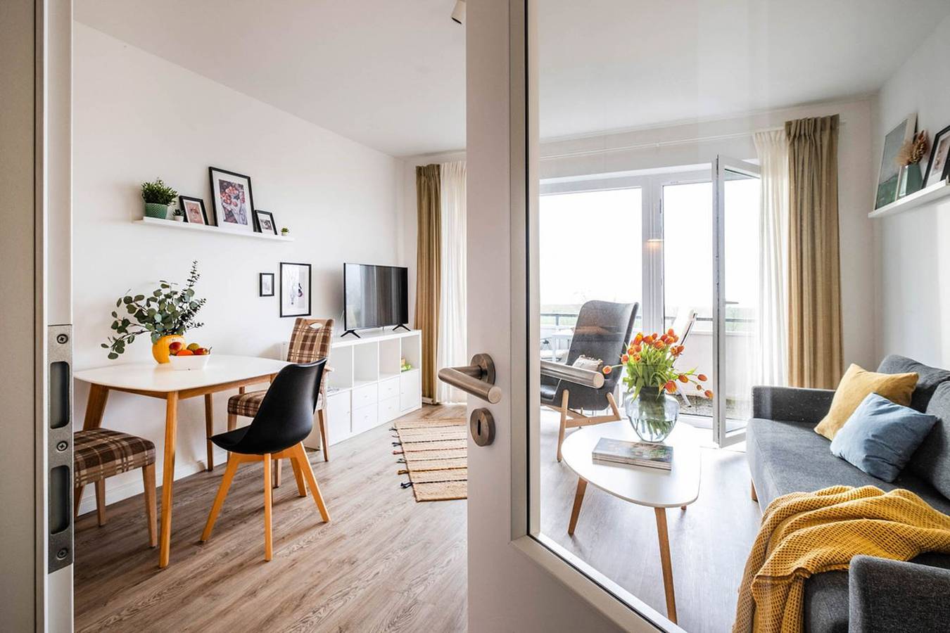 Ganze Wohnung, Direkter Meerblick! Ferienwohnung für 2 Personen im Haus Nordseeblick in Büsum, Dithmarschen