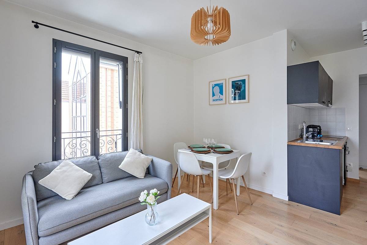 Appartement entier, Appartement de vacances pour 2 personnes in Boulogne-Billancourt, Hauts-de-Seine