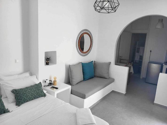 Gîte pour 3 personnes, avec vue dans Kithnos Chora