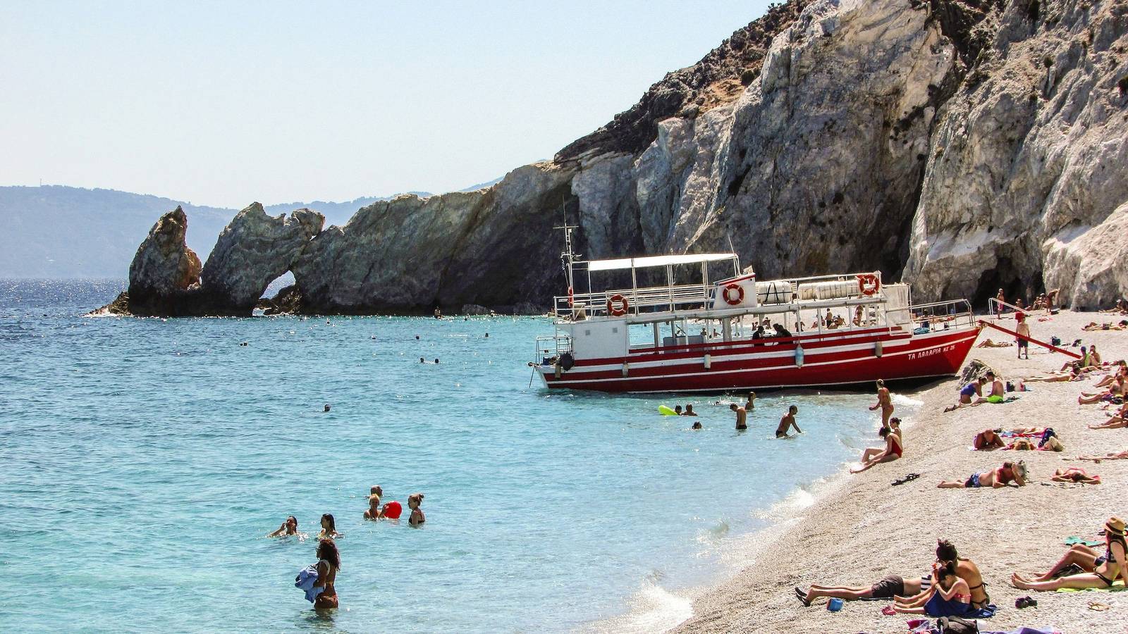 Villa für 2 Personen mit Meerblick in Oia, Santorin