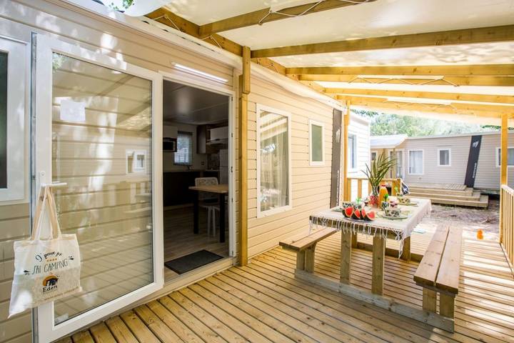 Bungalow für 6 Personen, mit Terrasse und Whirlpool sowie Pool, kinderfreundlich auf der Ile de Re - 3