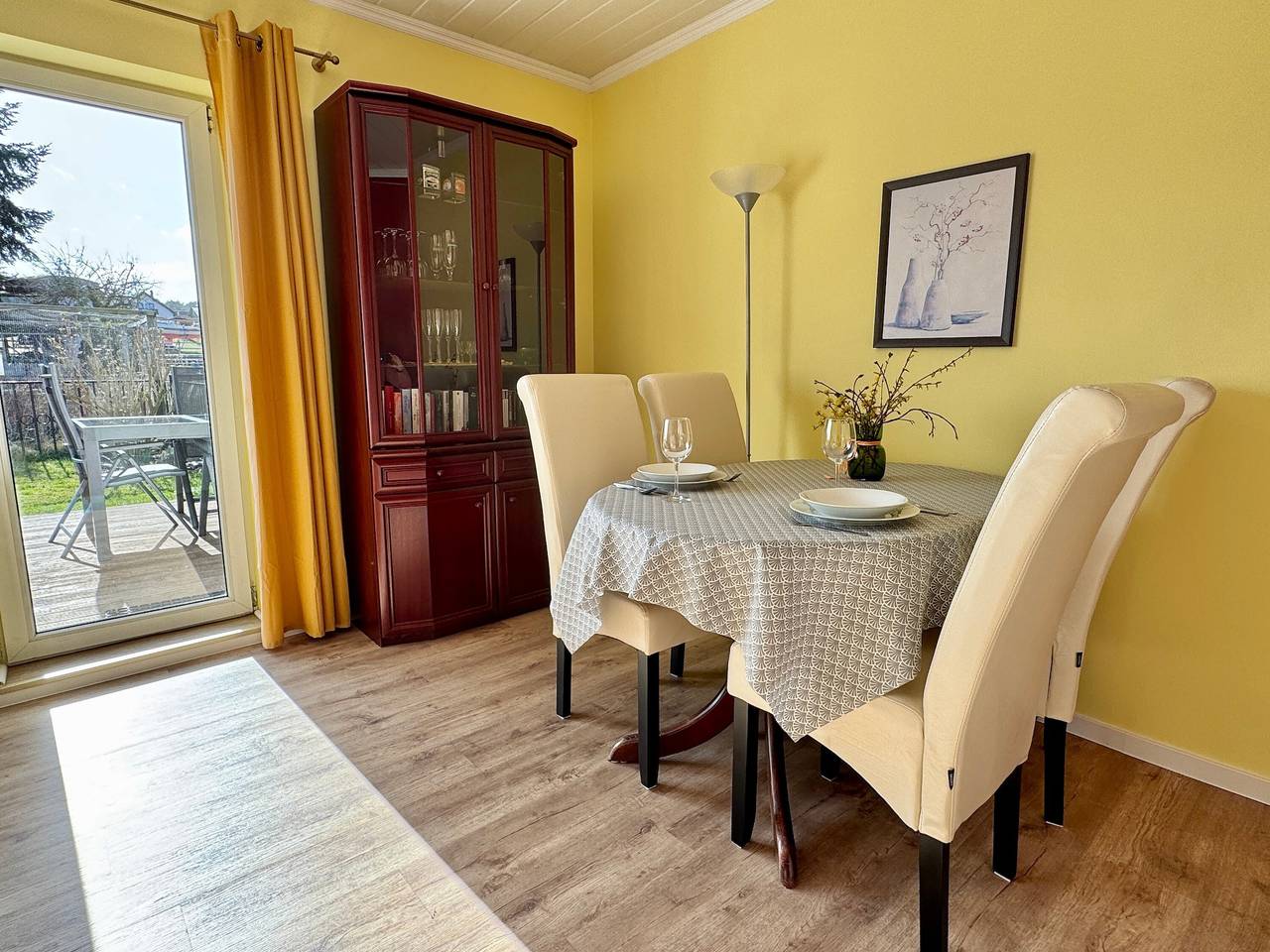 Bungalow 'Usedom' mit privater Terrasse, Garten und Wlan in Freest, Vorpommern Greifswald