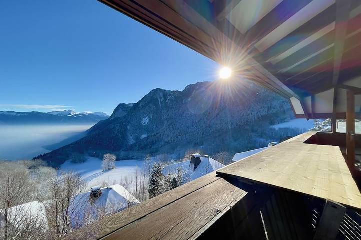 Chalet pour 8 personnes, avec piscine à Thollon-les-Mémises