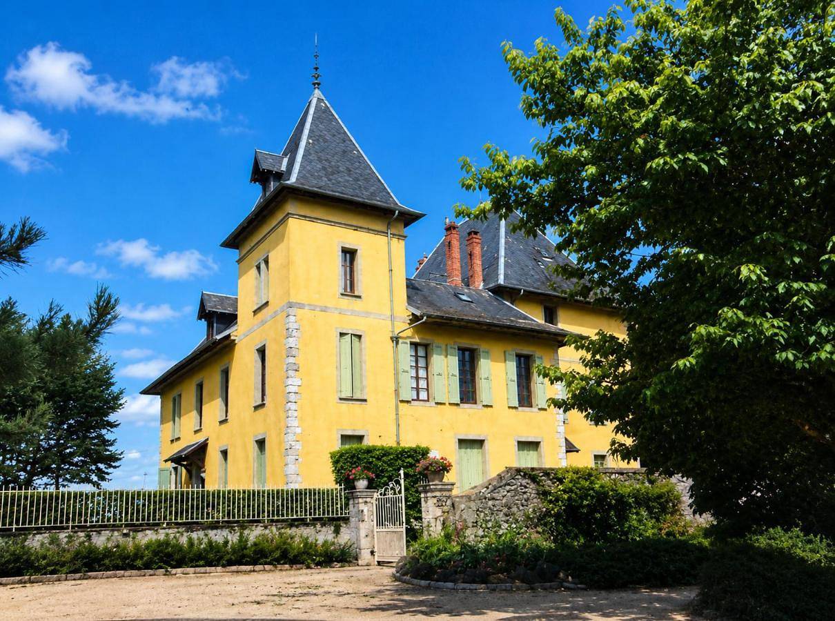 Chateau du Donjon in Drumettaz-Clarafond, Région de Chambéry