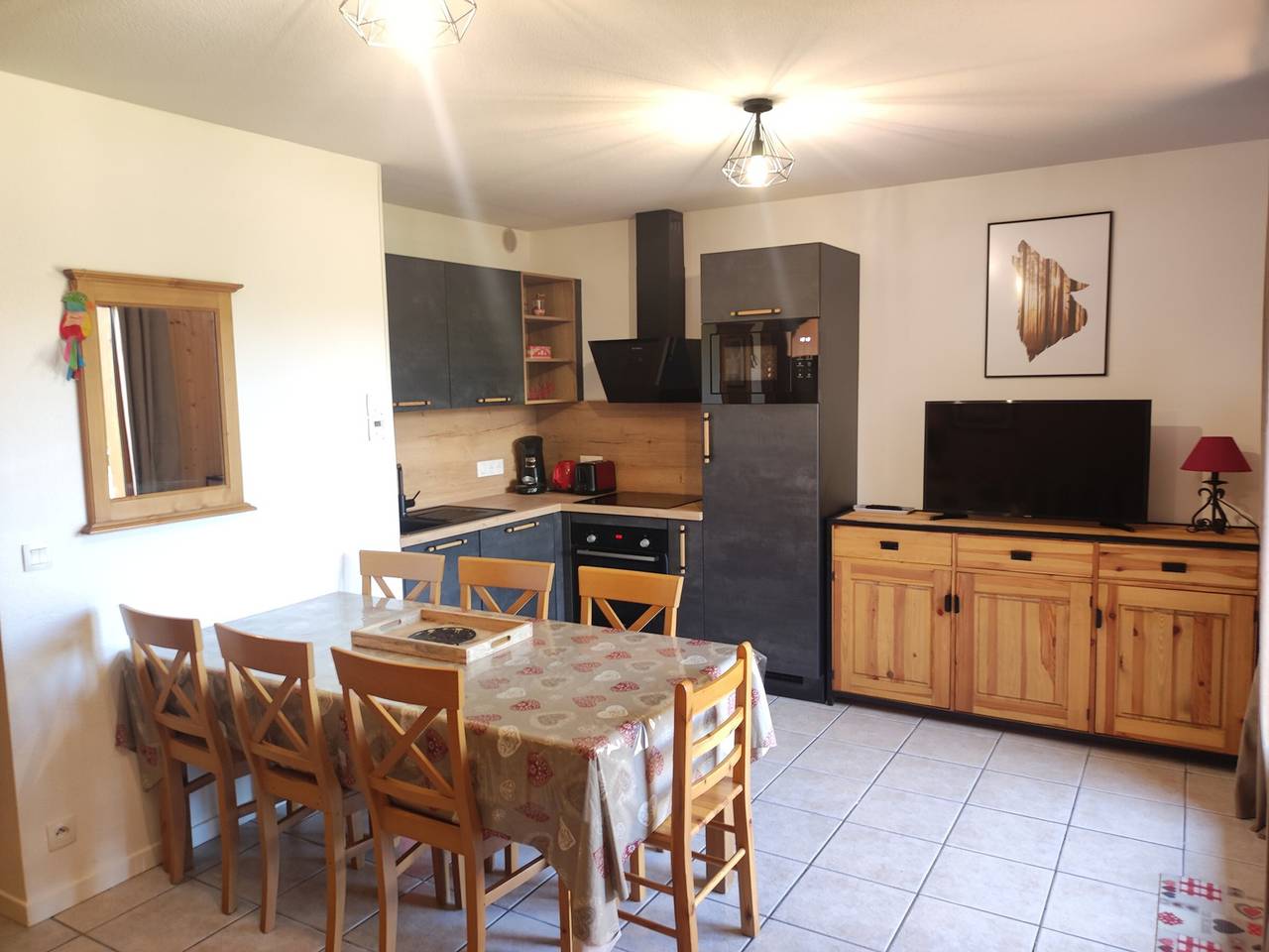 Reihenchalet, 3 Zimmer, 7 Pers, Terrasse, Parkplatz Frei, Haustiere Erlaubt in La Joue du Loup, Le Dévoluy