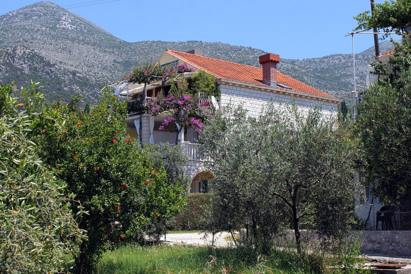 Habitación con terraza y vista al mar Slano (Dubrovnik) -a in Kosmatovica, Slano