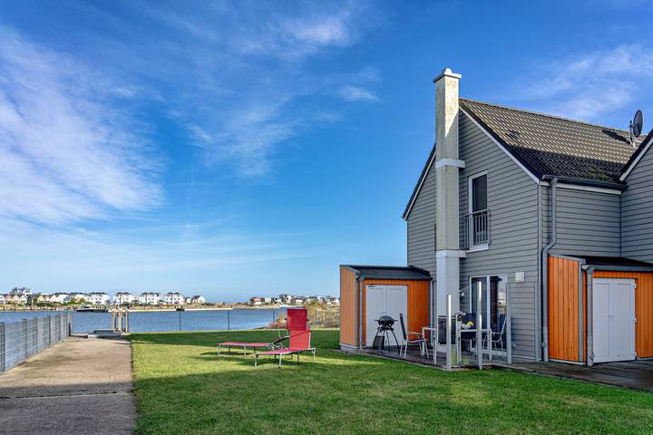 Ferienhaus mit Meerblick für 4 Personen, mit Terrasse und Sauna sowie Meerblick in Schlei