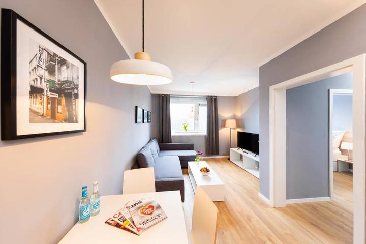 Ferienhaus für 4 Personen, mit Balkon und Terrasse sowie Garten und Ausblick in Altona Hamburg - 4