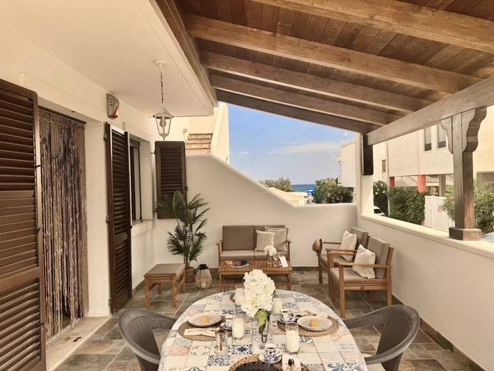 Appartamento per 4 persone, con Terrazza a Lido Specchiolla