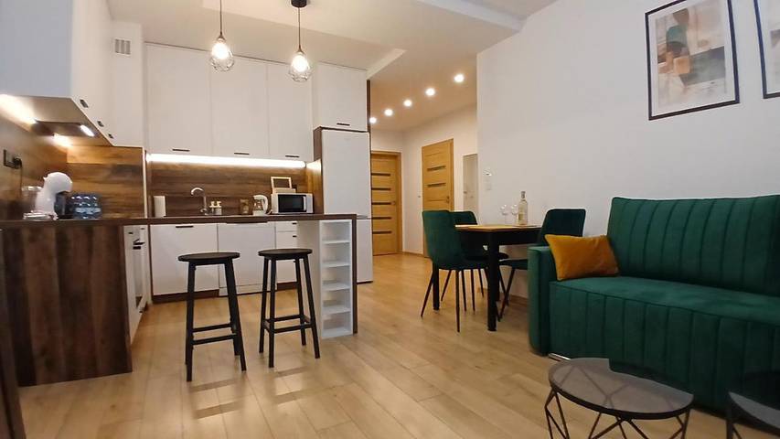 Apartament wakacyjny dla 6 osób, z balkon i widok w Radom