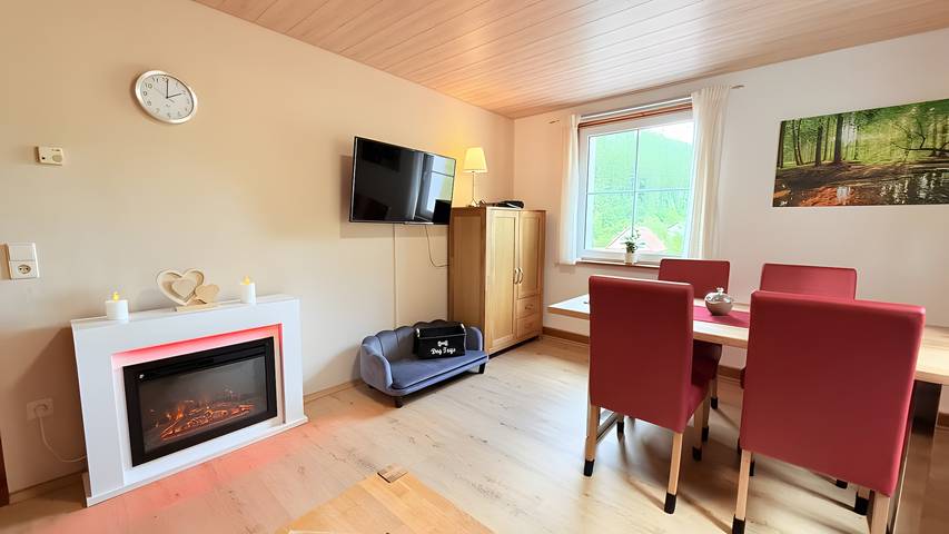 Ferienwohnung für 4 Personen, mit Sauna und Garten in Enzklösterle