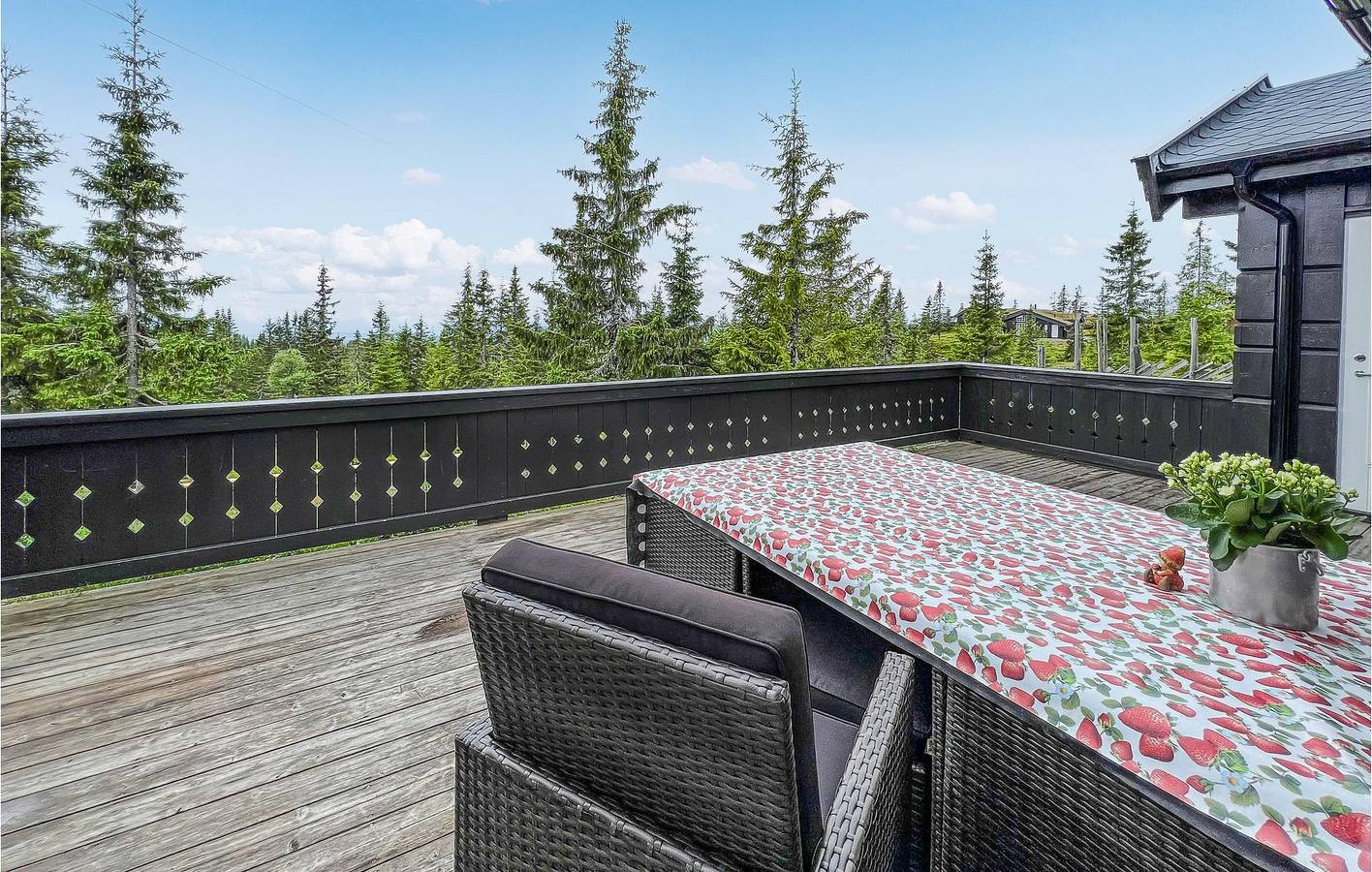 Holiday home for 12 people with terrace in Ringsaker