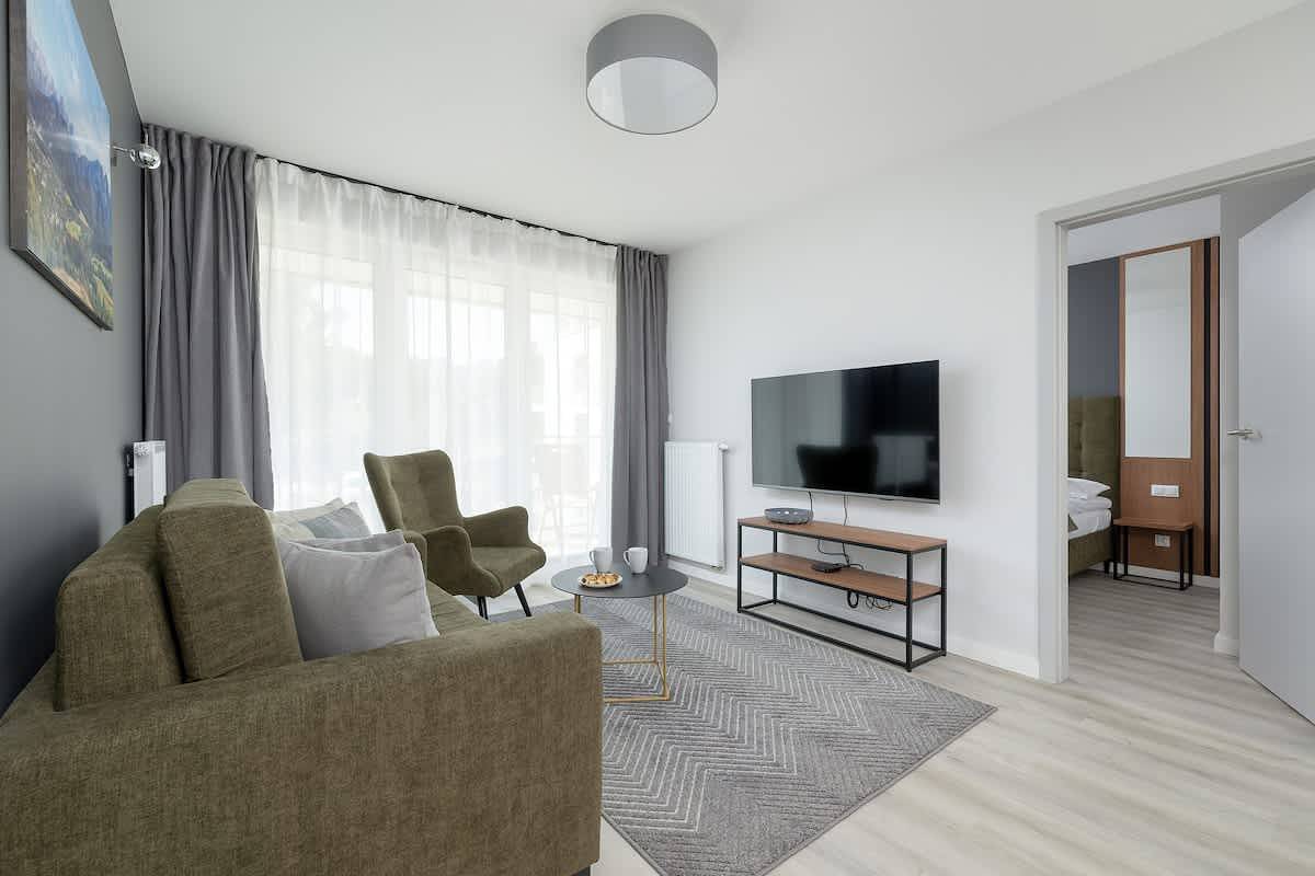 Geheel appartement, Modern Apartment in Zakopane | Parking, Balcony, Spa in Zakopane, Karpaten (Polen)