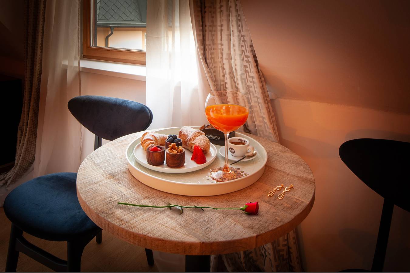 Chambre 'Superior Suite 2' avec vue sur la montagne et Wi-Fi in Merano, Groupe Texel