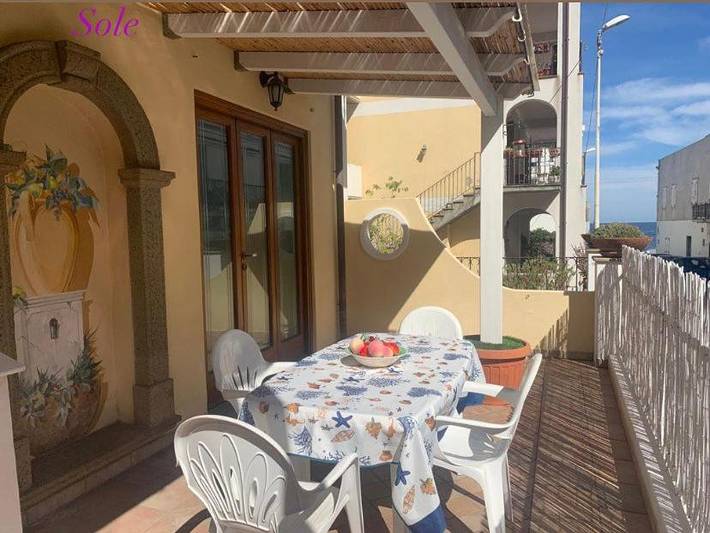 Ferienhaus für 6 Personen, mit Terrasse in Lipari