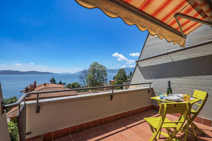 Appartamento intero, Appartamento vacanze per 2 persone con panorama in Susello, Ghiffa