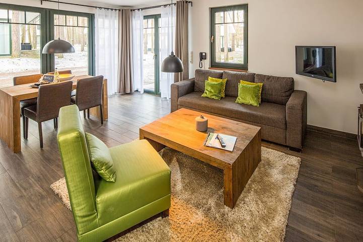 Ferienwohnung für 2 Personen, mit Sauna und Garten sowie Terrasse und Pool, mit Haustier - 1